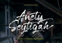 Anety Seytigah Font - Featured Image