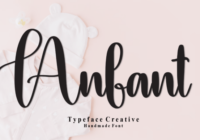 Anfant Font - Featured Image