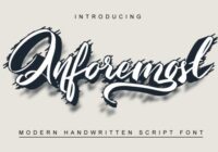 Anforemost Font - Featured Image