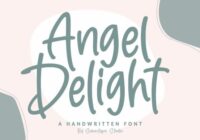 Angel Delight Font - Featured Image