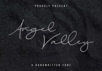 Angel Valley Font - Featured Image