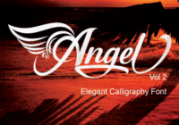 Angel Vol 2 Font - Featured Image