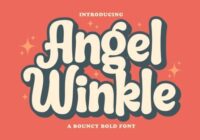 Angel Winkle Font - Featured Image