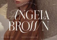 Angela Brown Font - Featured Image