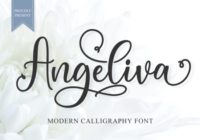 Angeliva Font - Featured Image