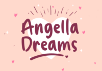 Angella Dreams Font - Featured Image