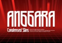 Anggara Font - Featured Image