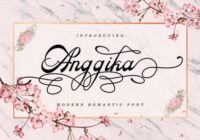 Anggika Font - Featured Image