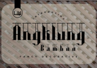 Angklung Bamboo Font - Featured Image