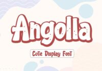 Angolla Font - Featured Image