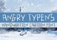 Angry Typens Font - Featured Image