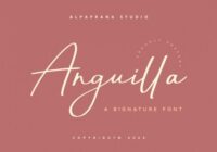 Anguilla Font - Featured Image