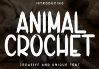 Animal Crochet Font - Featured Image