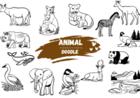 Animal Doodle Font - Featured Image