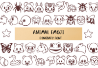 Animal Emoji Font - Featured Image