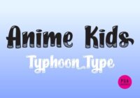 Anime Kids Font - Featured Image
