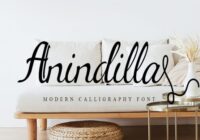Anindilla Font - Featured Image