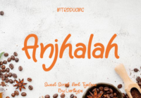 Anjhala Font - Featured Image