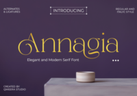 Annagia Font - Featured Image