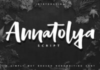 Annatolya Font - Featured Image