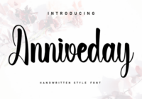 Anniveday Font - Featured Image