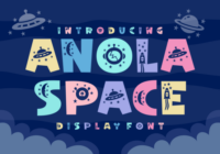 Anola Space Font - Featured Image