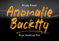 Anomalie Backtty Font - Featured Image
