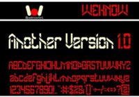 Another Version Font - Featured Image