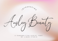 Ansley Beauty Font - Featured Image
