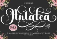 Antalea Font - Featured Image