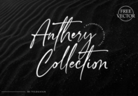 Anthery Collection Font - Featured Image