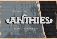 Anthies Font - Featured Image