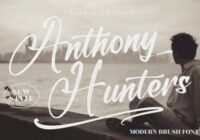Anthony Hunters Font - Featured Image