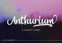 Anthurium Font - Featured Image