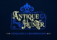 Antique Hunter Font - Featured Image