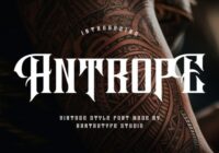 Antrope Font - Featured Image