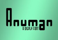 Anuman Font - Featured Image
