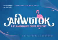 Anwutok Font - Featured Image