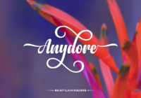 Anydore Font - Featured Image