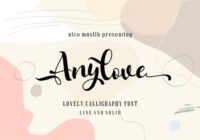 Anylove Font - Featured Image