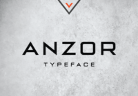 Anzor Font - Featured Image