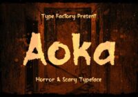 Aoka Font - Featured Image