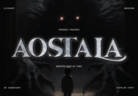 Aostala Font - Featured Image