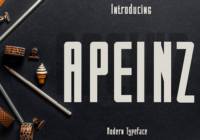 Apeinz Font - Featured Image