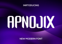 Apnojix Font - Featured Image