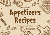 Appetizers Recipes Font - Featured Image