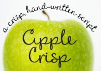 Apple Crisp Font - Featured Image