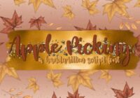 Apple Picking Font - Featured Image