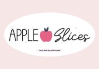 Apple Slices Font - Featured Image