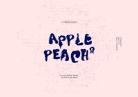 Apple & Peach Font - Featured Image
